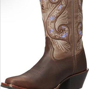 Tony Lama Womens Shiloh West Boot RR2016L Leather 9.5
